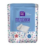 Пеленки впитывающие детские, Medhelp (МедХелп) р. 60смх60см 5 шт