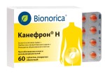 Канефрон Н, таблетки покрытые оболочкой 18 мг+18 мг+18 мг 60 шт